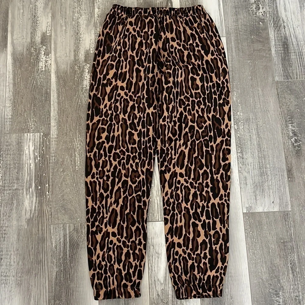 Zara Animal Print Jogger